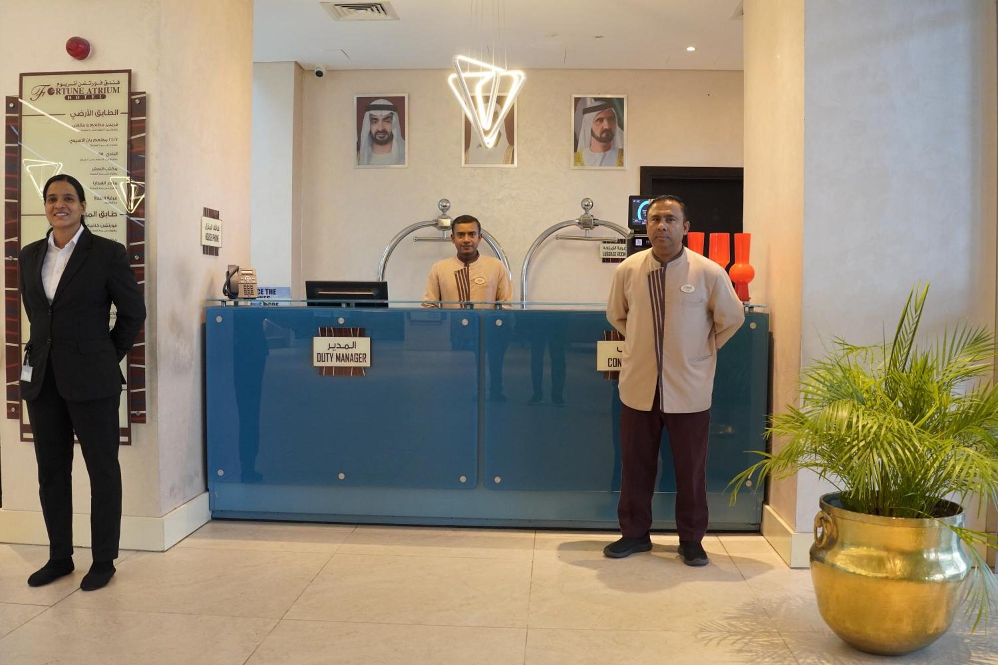 Fortune Atrium Hotel Дубай Екстер'єр фото